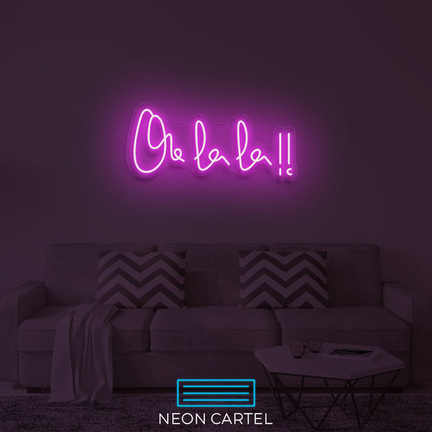 Oh La La!! Neon LED-bord