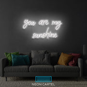 Je bent mijn zonneschijn neon LED-bord