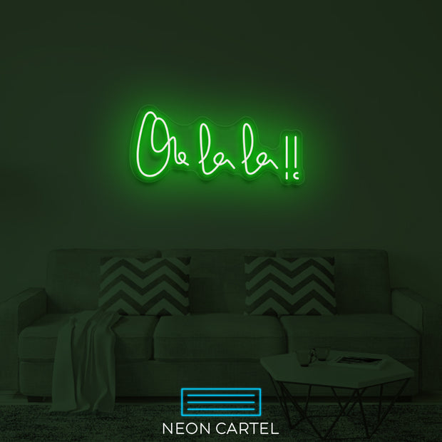 Oh La La!! Neon LED-bord