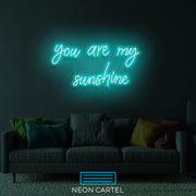 Je bent mijn zonneschijn neon LED-bord