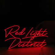 Red Light District Neon LED Sign