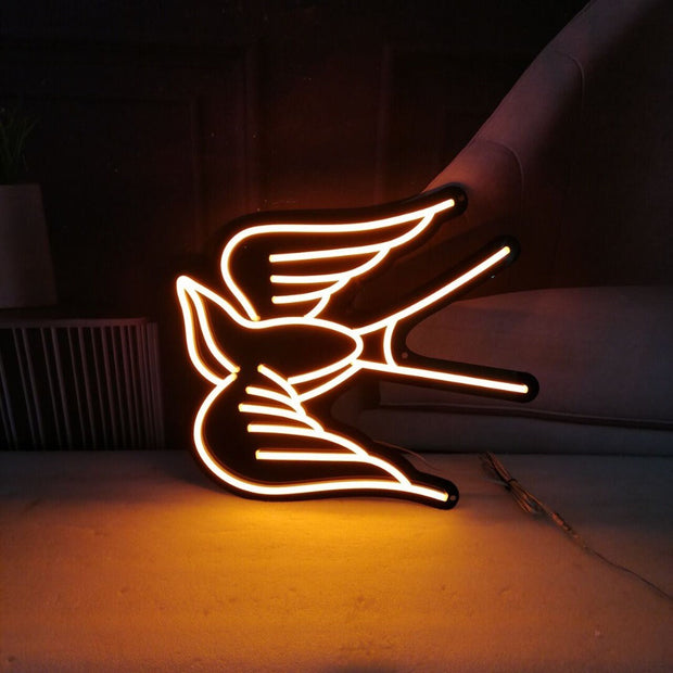 Swallow Sign Neon LED Sign