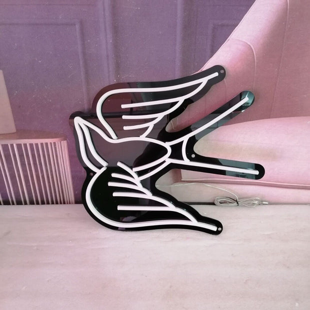 Swallow Sign Neon LED Sign