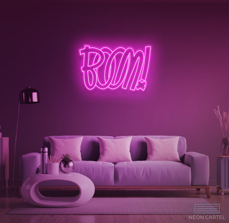 Boom! Neonlicht, Boom! Neon LED-bord