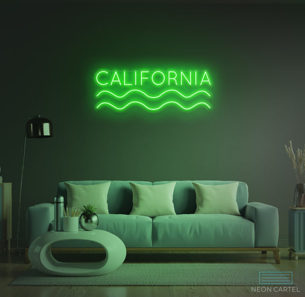 Californië Neon LED-bord