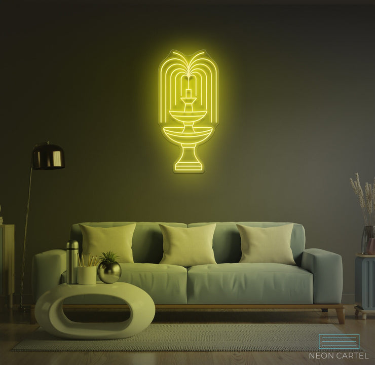 Fontein Neon LED-bord