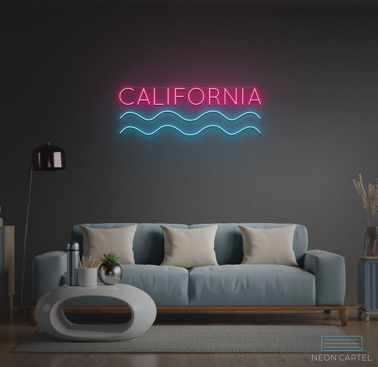 Californië Neon LED-bord