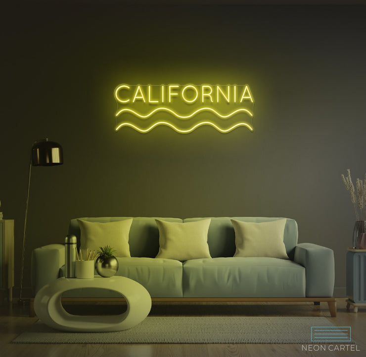Californië Neon LED-bord