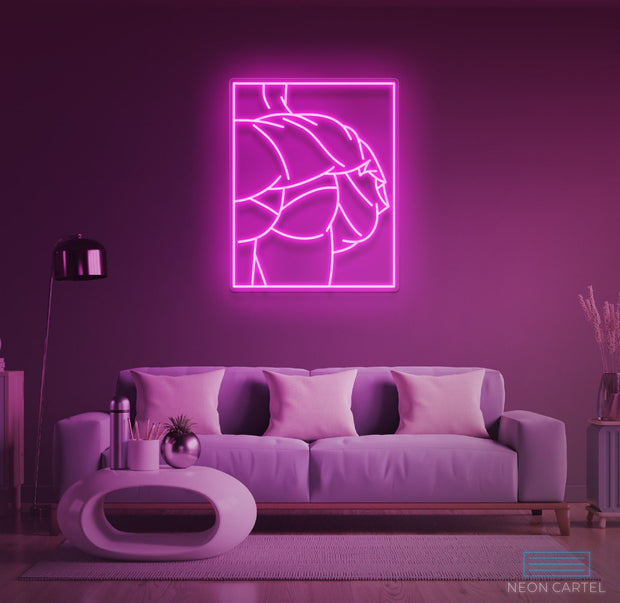 Booty Neon LED-bord