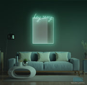 Hey Sexy Mirror op maat gemaakte spiegel neon LED-bord