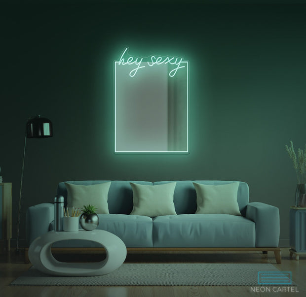 Hey Sexy Mirror op maat gemaakte spiegel neon LED-bord