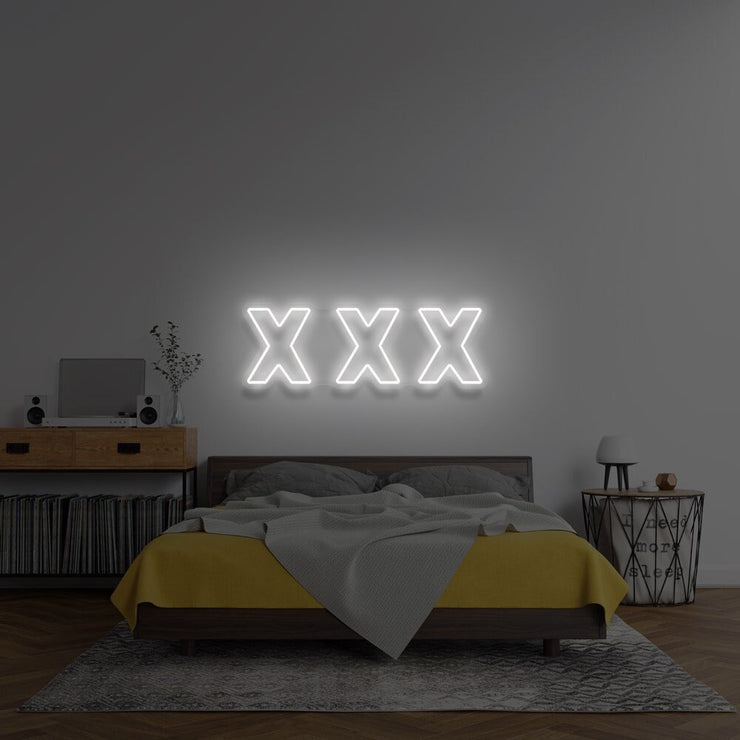 XXX Amsterdam Sex Neon LED-bord
