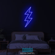 Lightning Neon Art Sign Light Lamp Illuminate Shop Office Living Room Interior Design