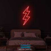 Lightning Neon Art Sign Light Lamp Illuminate Shop Office Living Room Interior Design